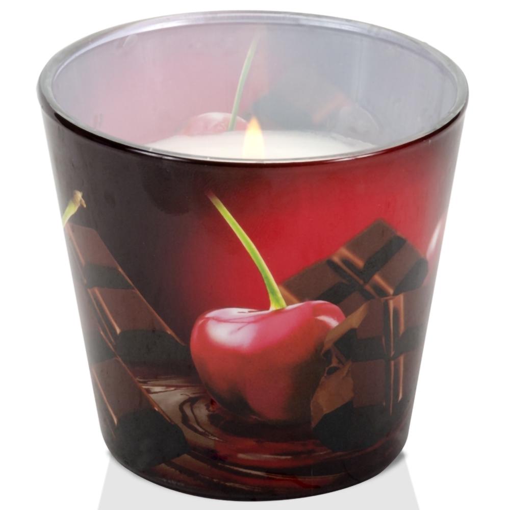 Ly nến thơm tinh dầu Bartek Chocolate 115g QT3575 - sôcôla anh đào, cam ngọt, nến trang trí, thơm phòng, thư giãn, hỗ trợ khử mùi (giao mẫu ngẫu nhiên)