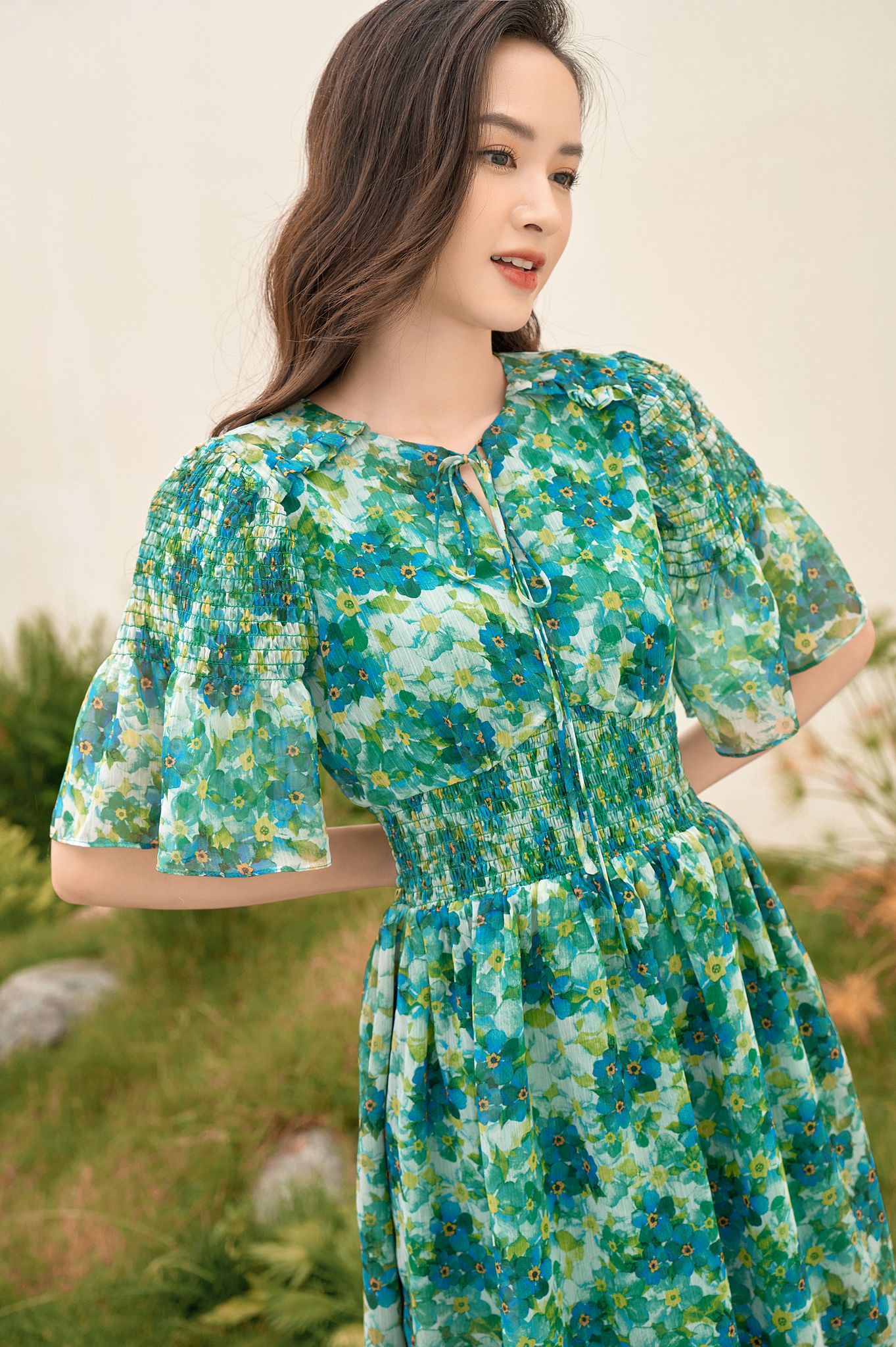 OLV - Đầm Grassy Floral Dress