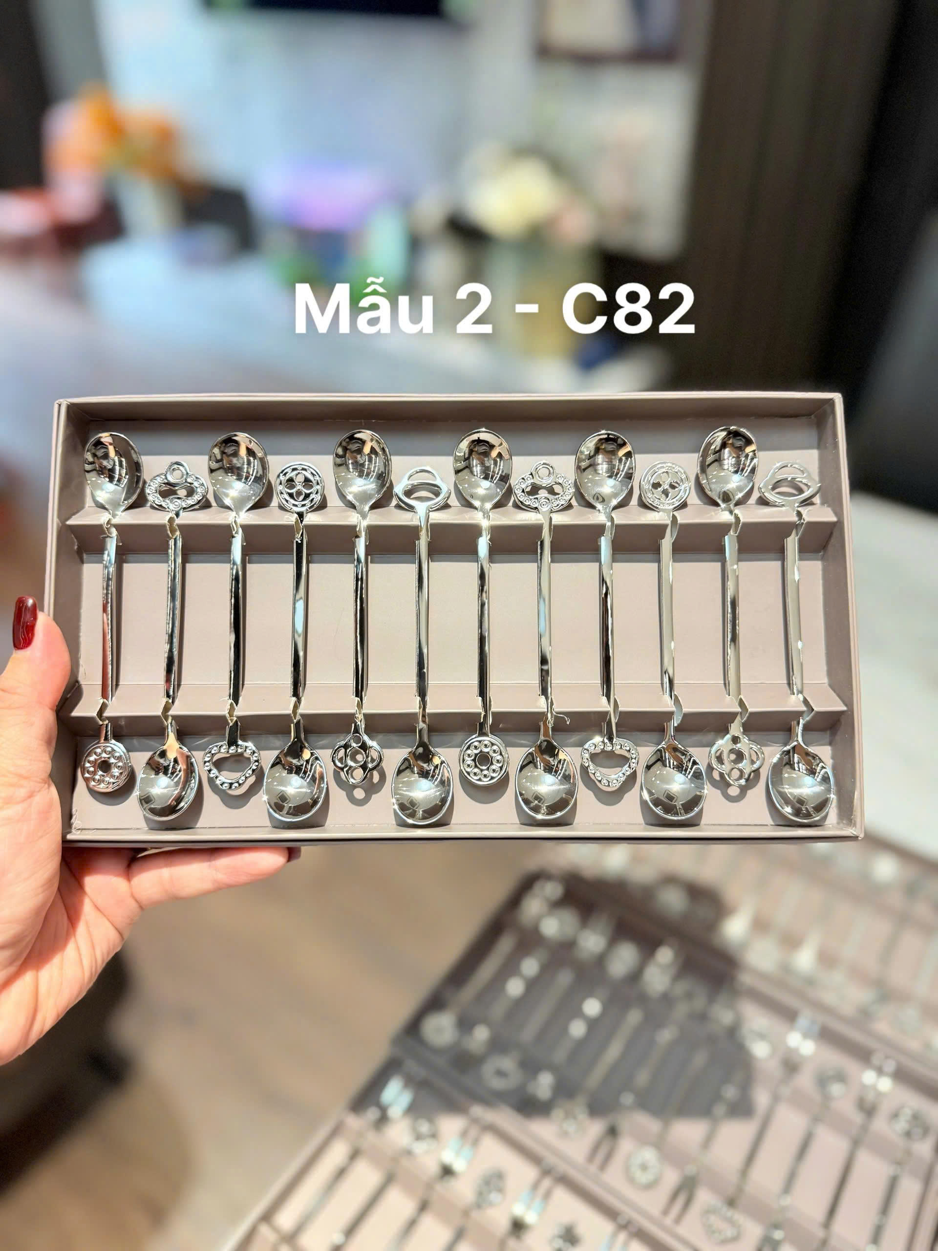 Set 12 thìa Sambonet Forks Party hàng chính hãng