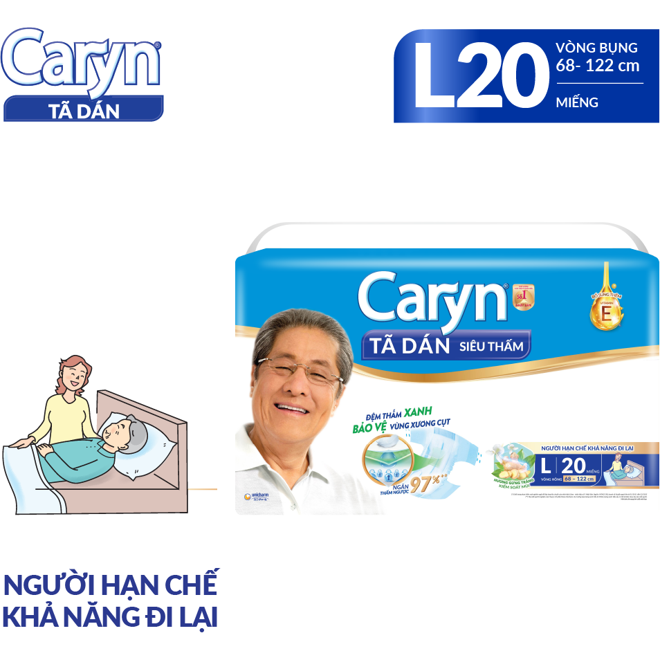 Tã dán Caryn L20