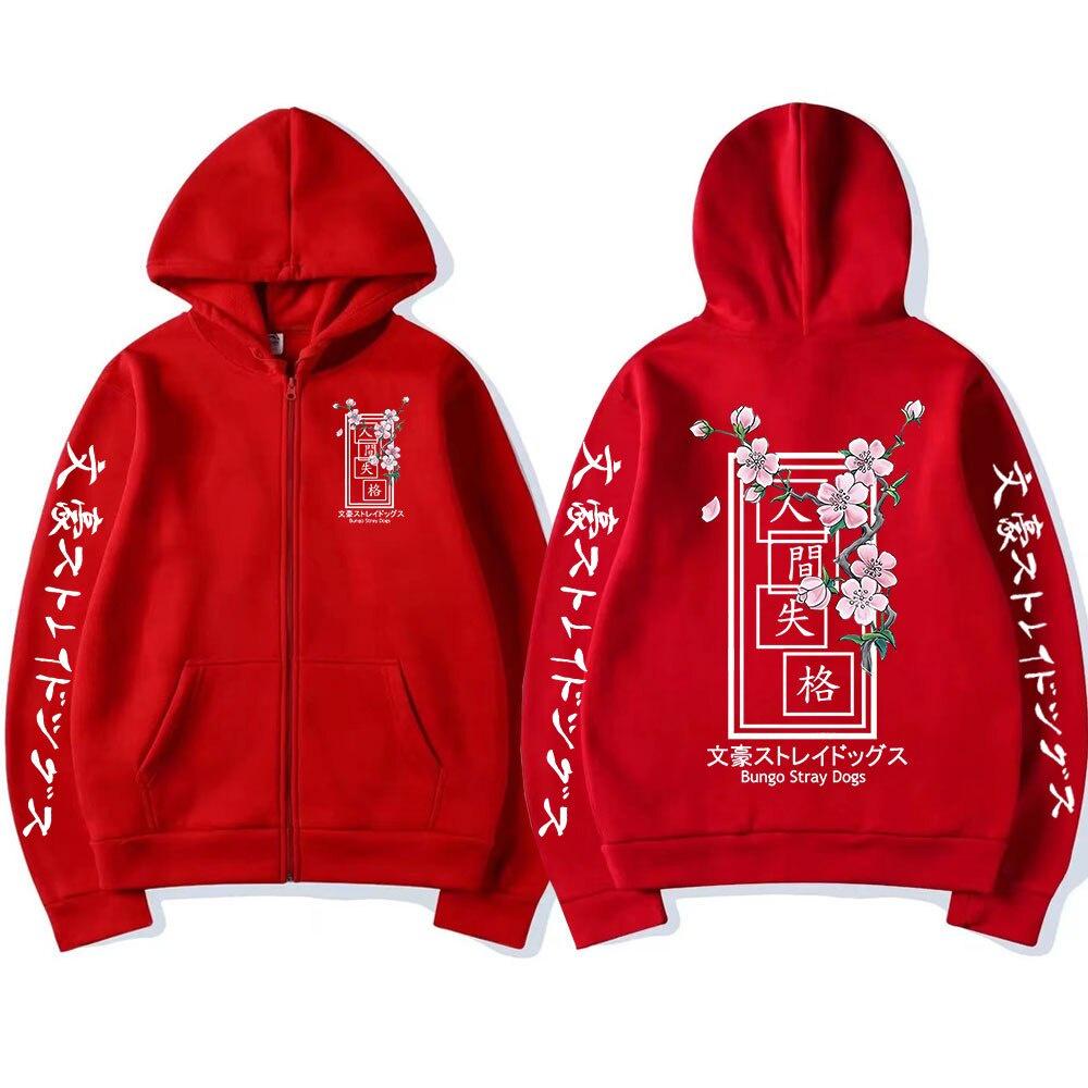 Áo Hoodie Anime Con chó Bungo Đi Lạc