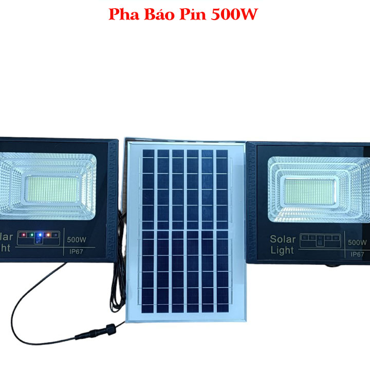 Đèn Năng Lượng Mặt Trời Công Suất 60W, IP67 Chống Thấm Nước, Cảm Biến Ánh Sáng, Có Remote