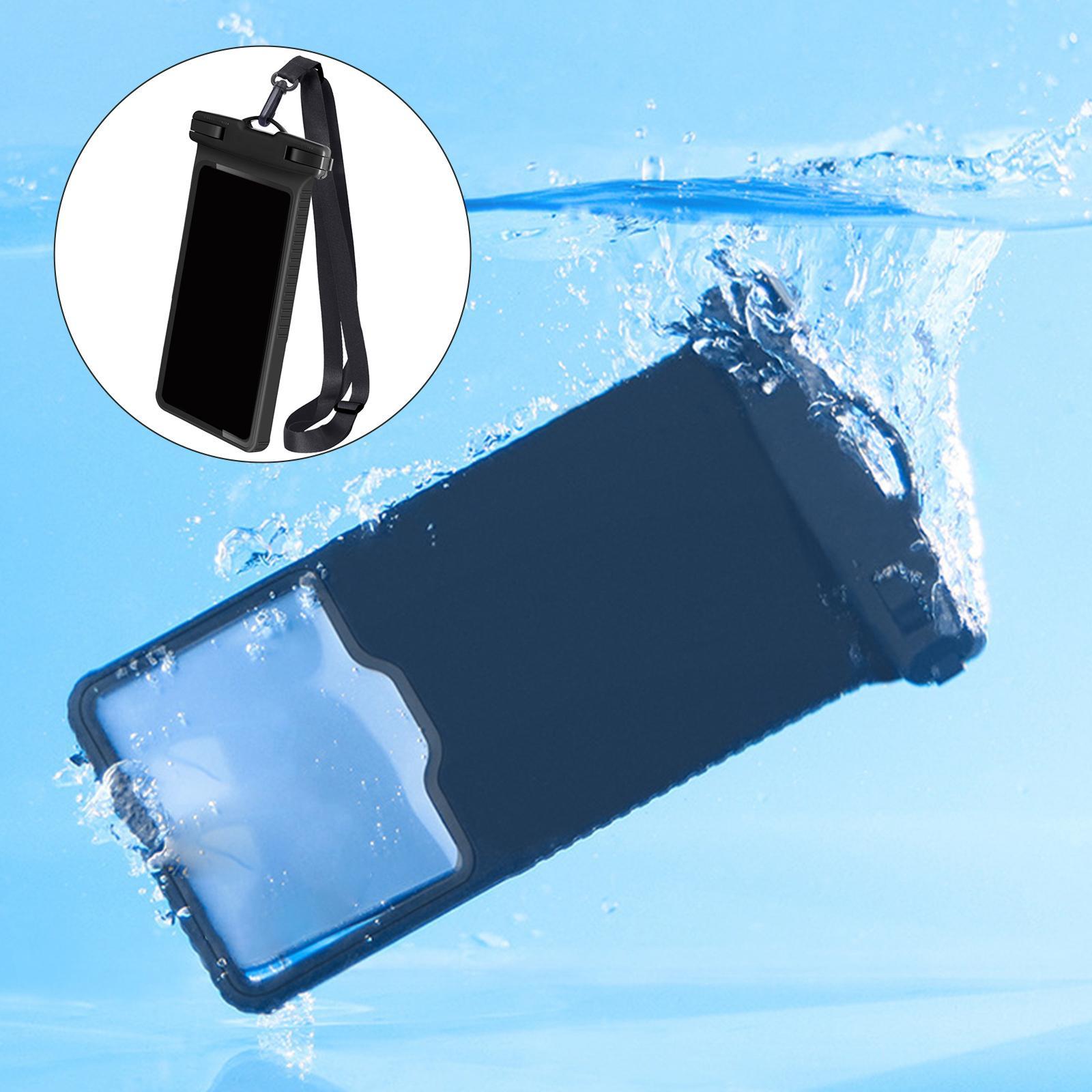 Phone Waterproof Case 6.7" with Lanyard Touchscreen Mobile Phone Bag for Hiking Beach