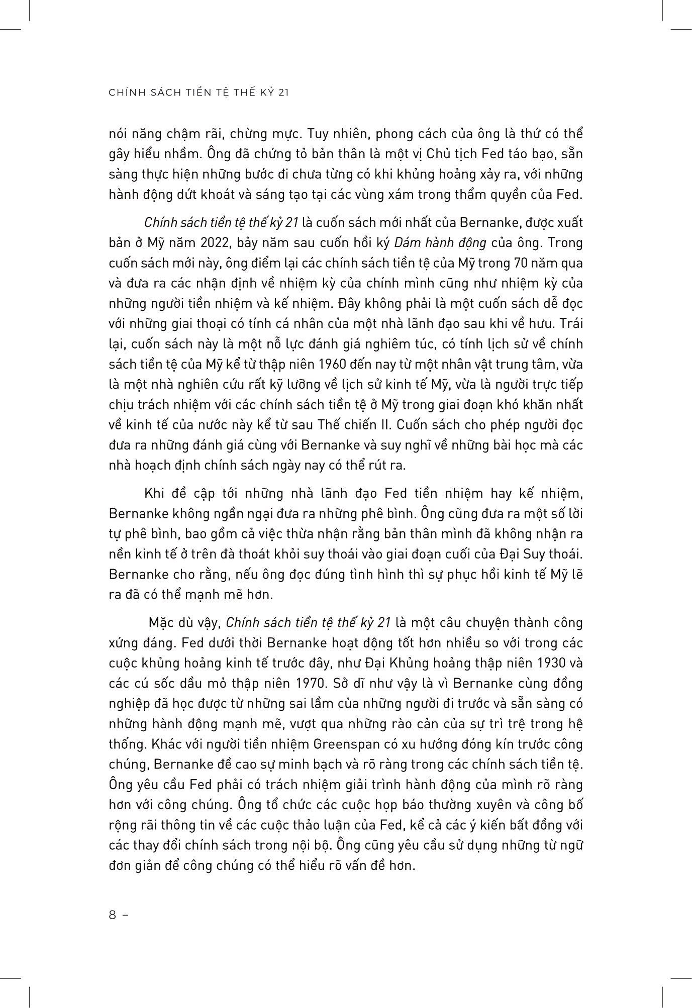 [Pre-order] Chính Sách Tiền Tệ Thế Kỷ 21