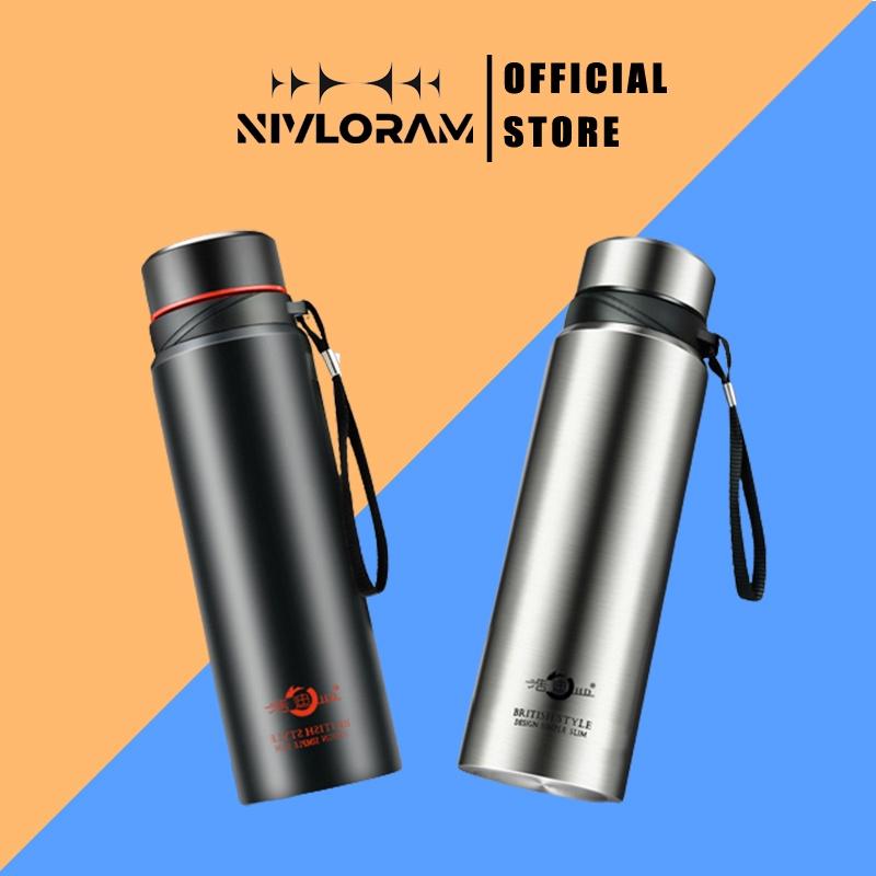 Bình Giữ Nhiệt Cao Cấp Inox 800ml Bình Nước Giữ Nhiệt Cute Bình Giữ Lạnh 2 Lớp Inox304