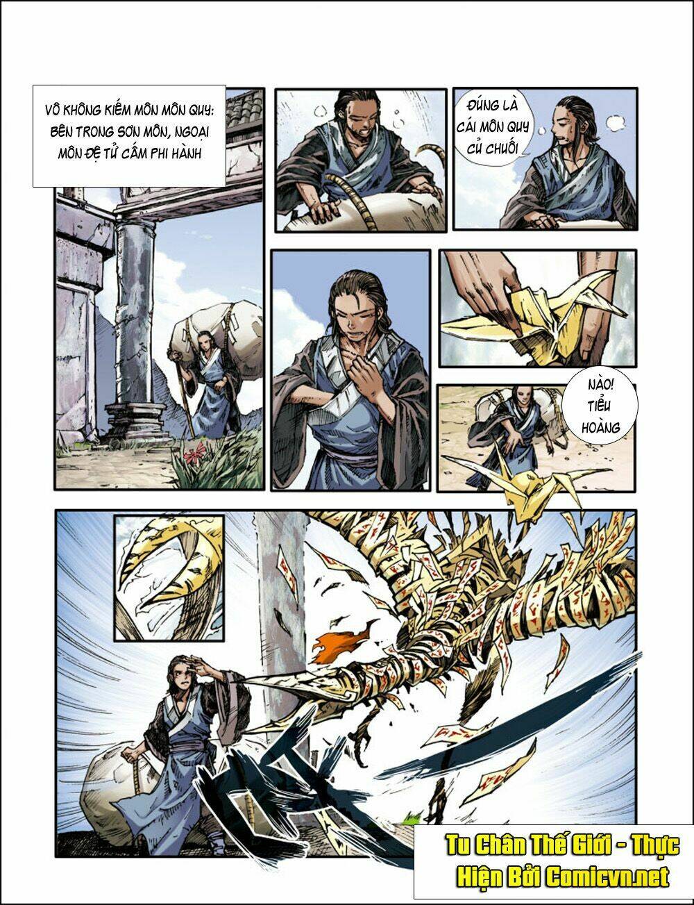 tu chân thế giới chapter 1 5