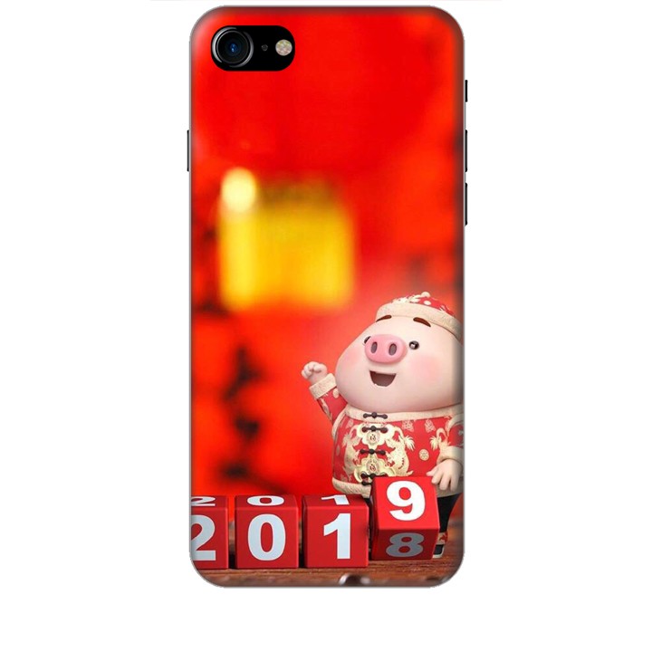 Ốp lưng dành cho điện thoại IPHONE 8 Heo Chúc Mừng Năm Mới