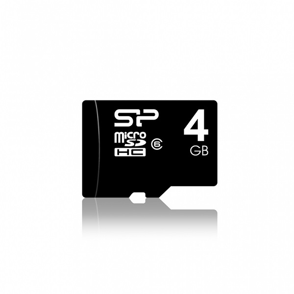Thẻ nhớ Micro SDHC Class 6 Silicon Power 4GB - Hàng chính hãng