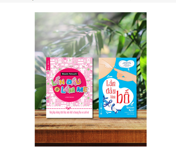 Combo sách  Lần đầu làm bố - Lần đầu làm mẹ - ảnh 2