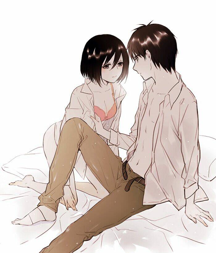 đại chiến titan - doujinshi về eremika chapter 3 5