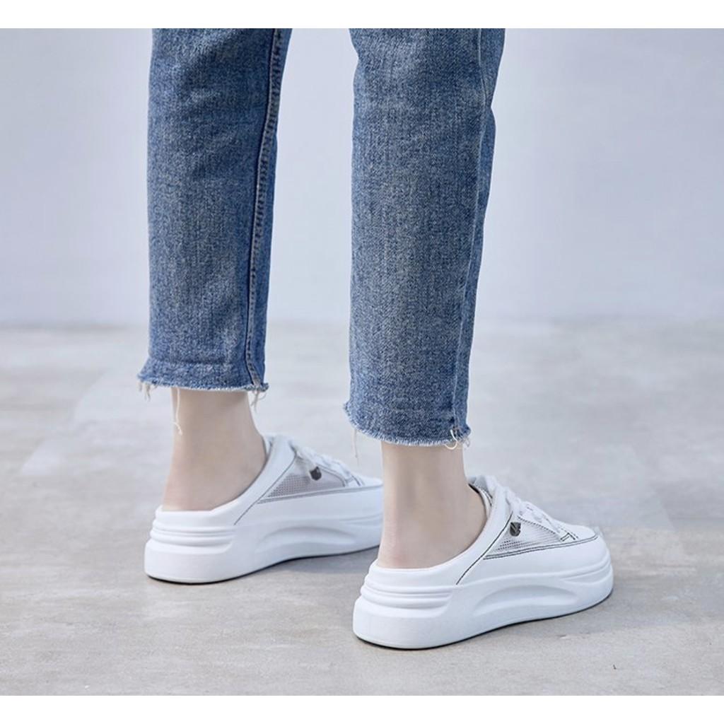 Giày Sneaker lười cắt gót cưc đẹp mã số 41