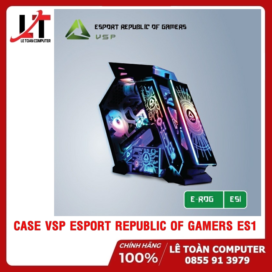 VỎ CASE VSP ESPORT REPUBLIC OF GAMERS ES1 - HÀNG CHÍNH HÃNG