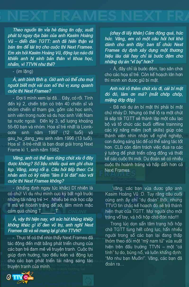 tạp chí truyện tranh việt nam online - ttvo chapter 3 8