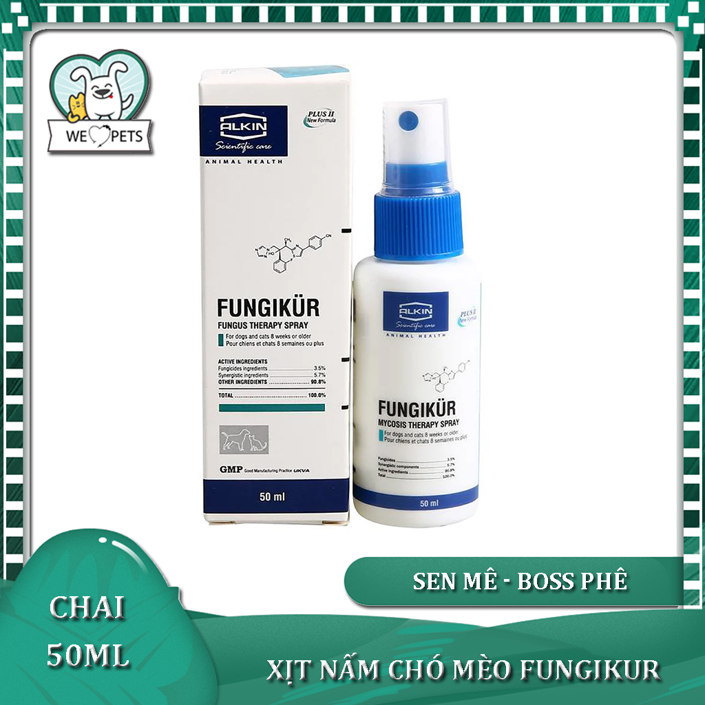 FUNGIKUR - Thuốc trị nấm chó mèo