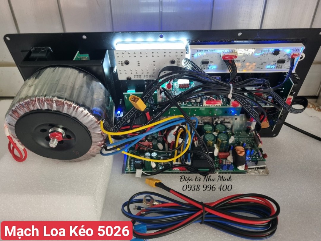 Mạch Loa kéo công suất lớn Y5026 - 2 ngõ ra loa 600w max - Hàng Chính Hãng