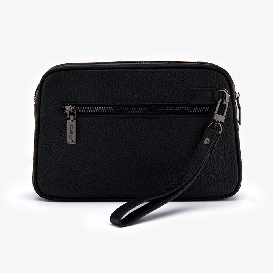 Clutch Cầm Tay Nam Khóa Vân Tay Da Bò Togo Gence RB04-Ví nam cầm tay-Clutch nam