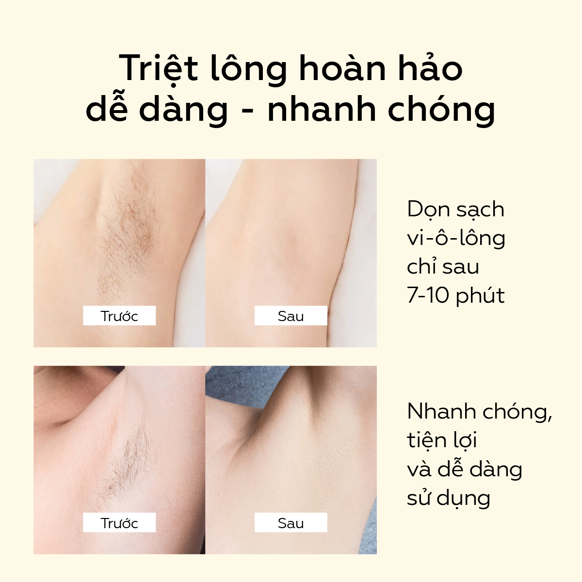 Kem tẩy lông cúc la mã UMIHA 80g dùng cho Bikini, Nách, Chân, Tay, Bụng, Ngực an toàn cho da nhạy cảm