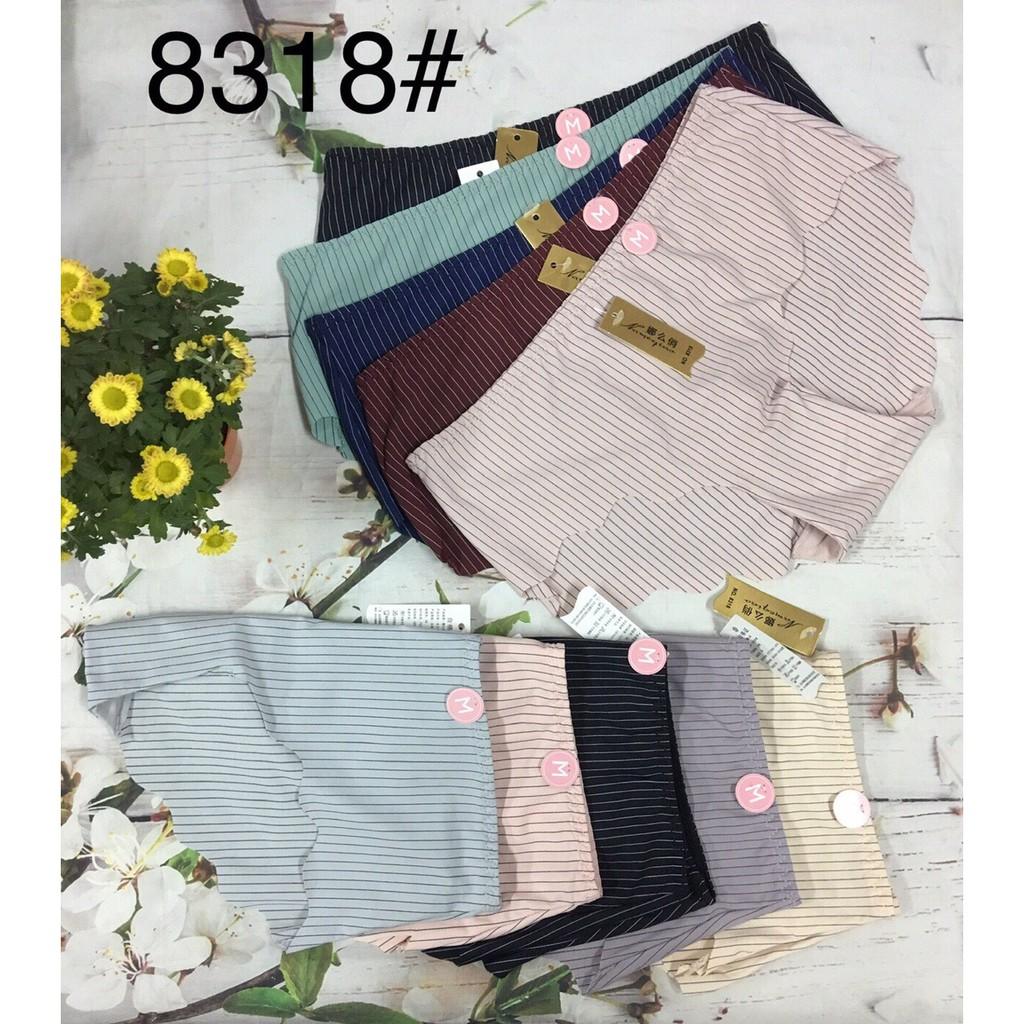 Quần Lót Nữ - 5 Quần Su Sọc Viền Đùi Gợn Sóng