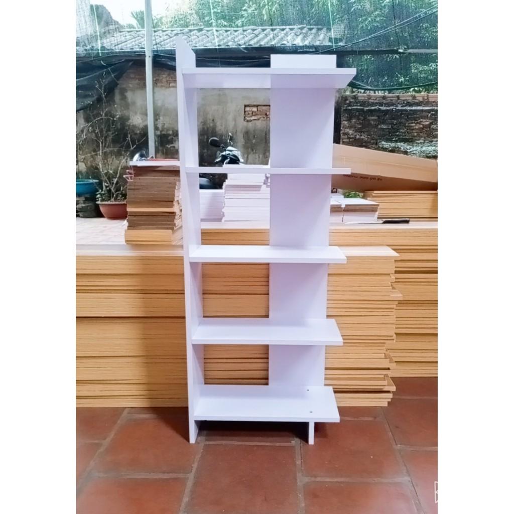 RẺ VÔ ĐỊCH KỆ SÁCH LẮP GHÉP 5 TẦNG MÀU TRẮNG SANG TRỌNG
