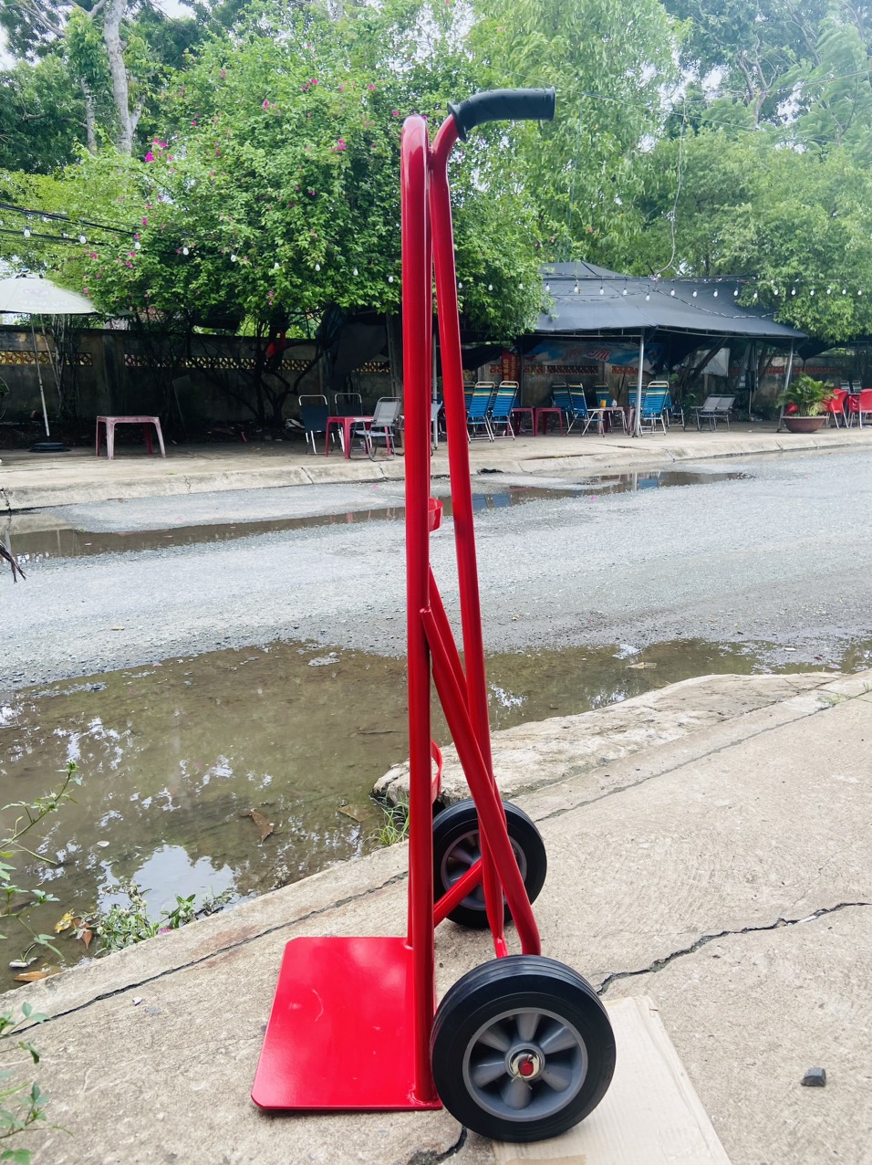 Thanh lý Xe đẩy hàng bằng sắt 2 bánh Kanson - Tải trọng 317kg