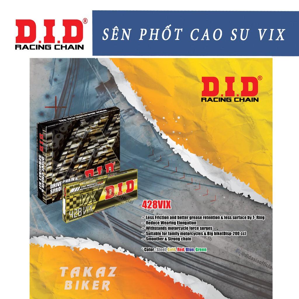 B2 Sên Nhông Đĩa Raider Fi Phốt Cao Su 428 VIX T-ring 132L Cải Tiến Mới Của Huyền Thoại TFX Khó