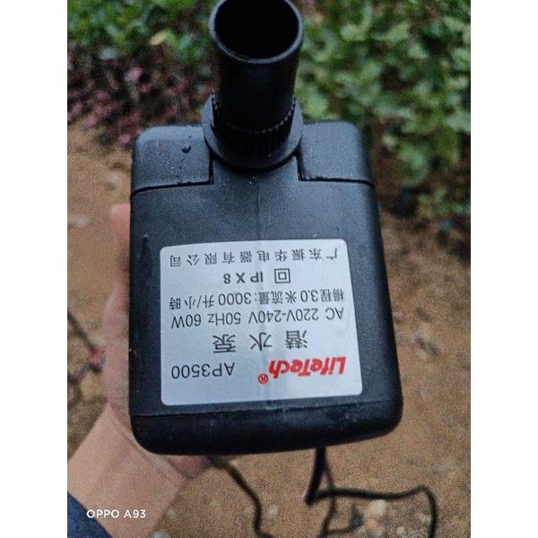 Máy bơm -60W bơm chìm bể cá, hòn non bộ, thác nướ