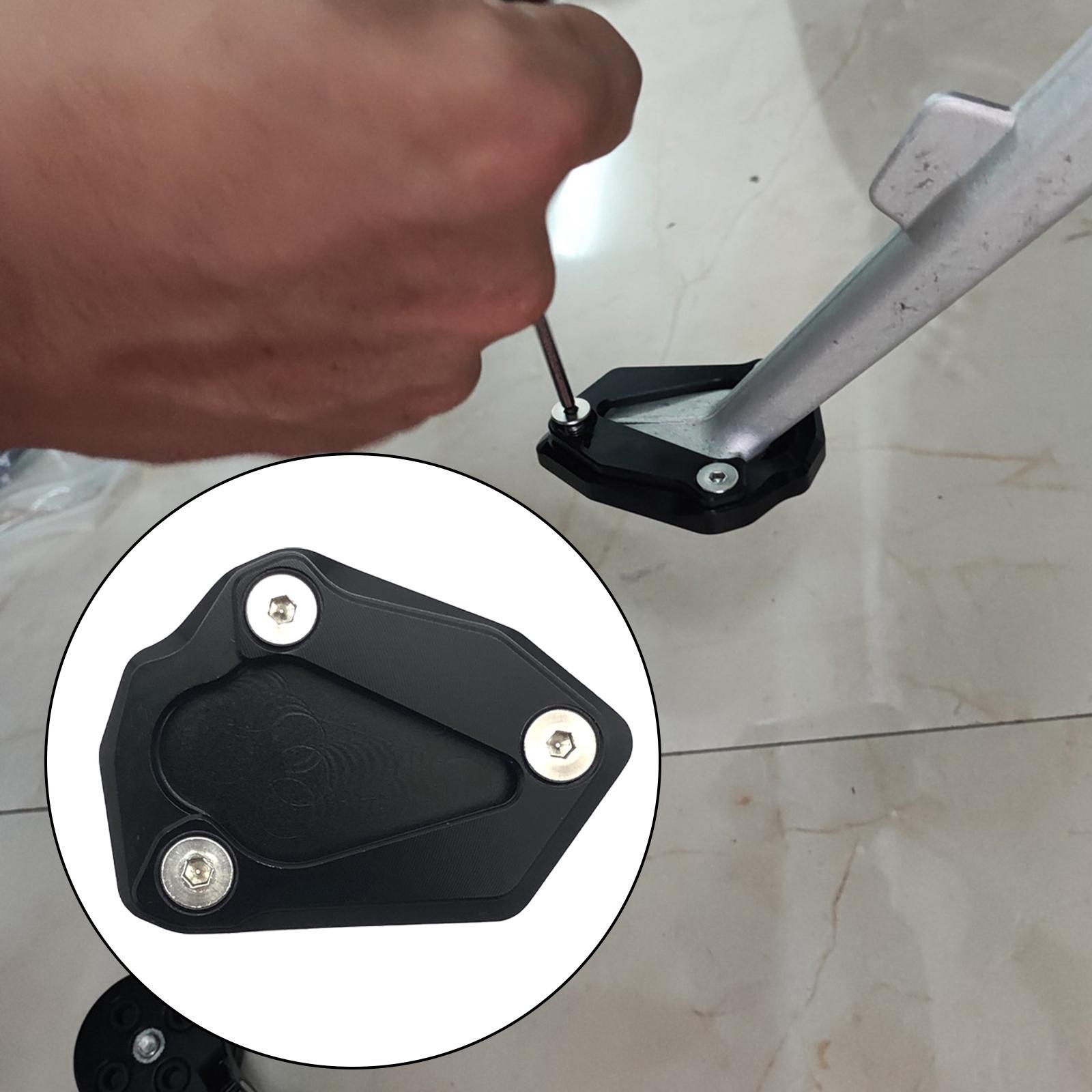 Motorcycle Kickstand , Motorcycle Kickstand Extension Pad Support Plate Motorcycle Side Stand Foot for S1000R Professional