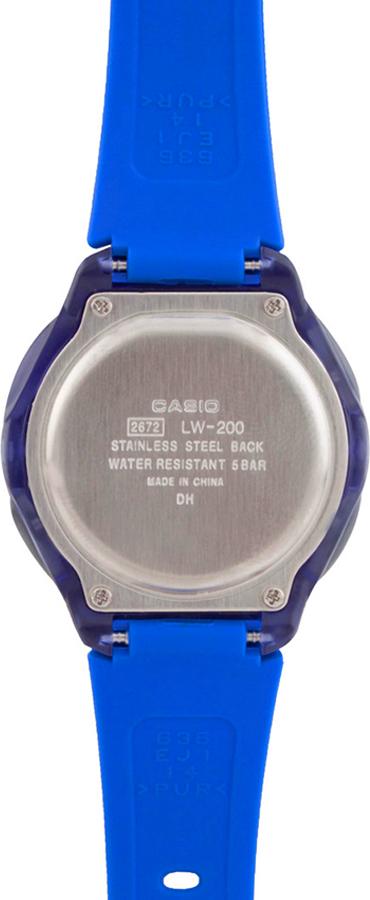 Đồng Hồ Nữ Dây Nhựa Casio LW-200-2AVDF (35mm) - Xanh