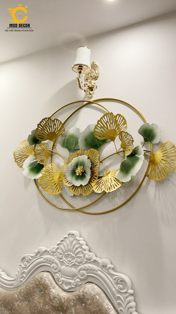 Tranh sắt treo tường trang trí MOD Decor, phong cách Bắc Âu nghệ thuật Lianzhang JJT mã 821
