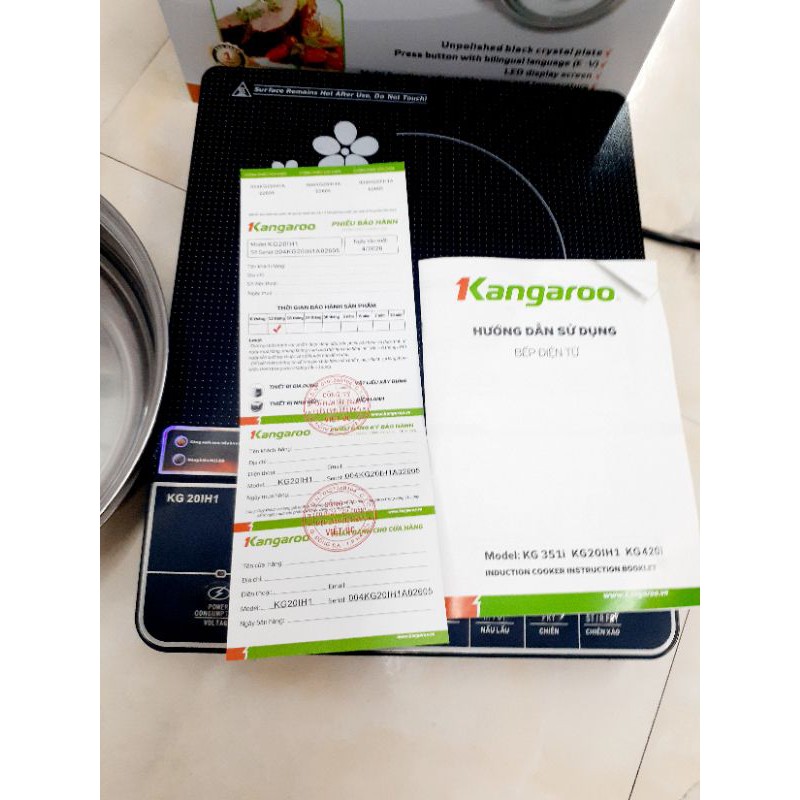 Bếp điện từ đơn Kangaroo KG20IH1 - hàng chính hãng