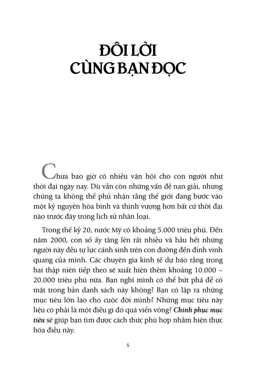 Chinh Phục Mục Tiêu (Tái Bản 2022)