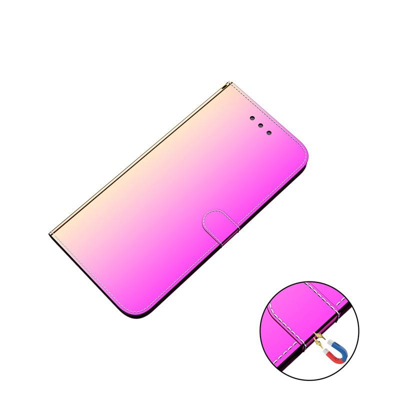 Bao Da Tráng Gương Thời Trang Sang Trọng Cho Samsung Galaxy S10 S9 S8 Plus S10E A70E