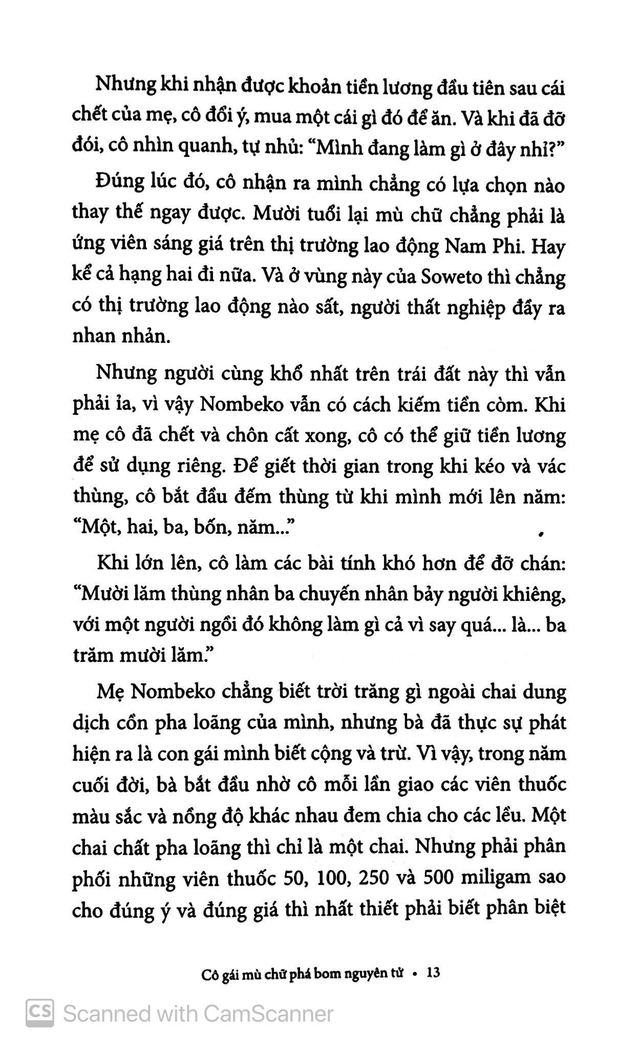 Cô Gái Mù Chữ Phá Bom Nguyên Tử (Tái Bản 2019)