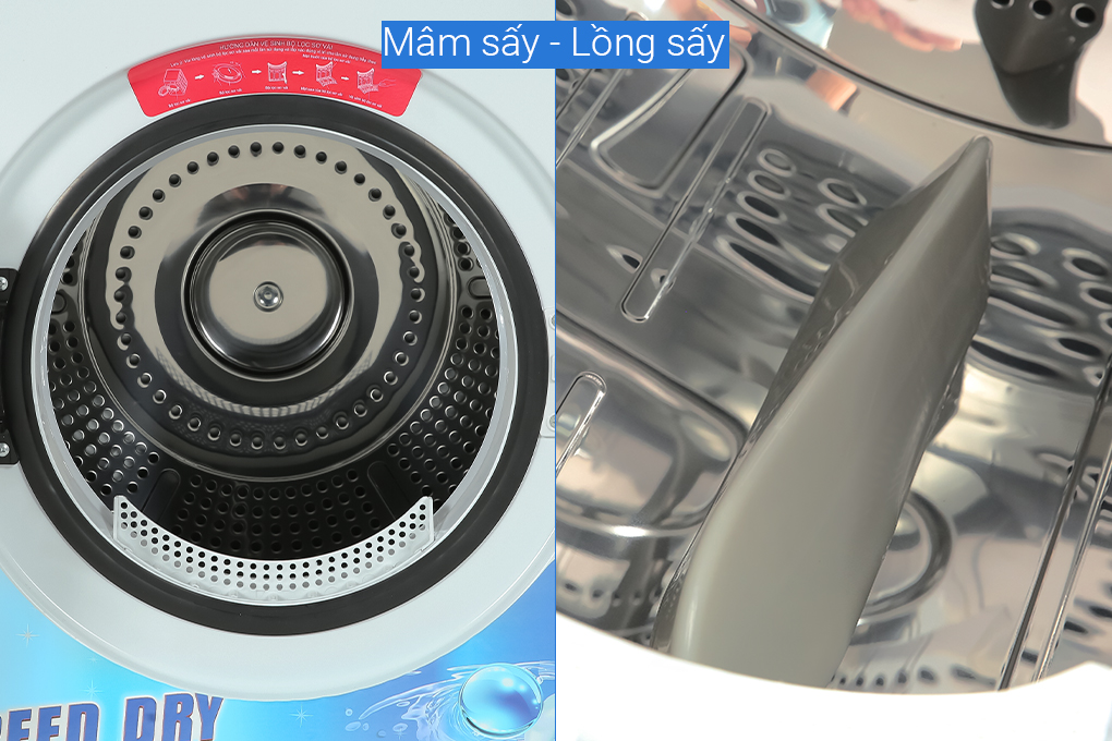Máy sấy thông hơi Alaska 9 kg S90 - Hàng chính hãng