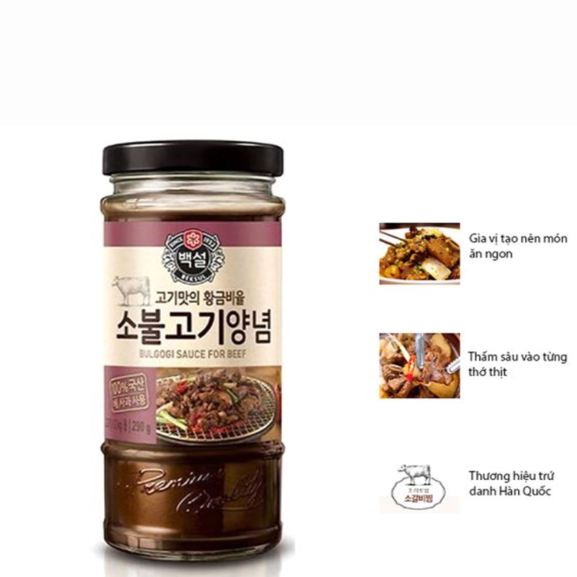Xốt Ướp Bulgogi Bò Beksul  290g