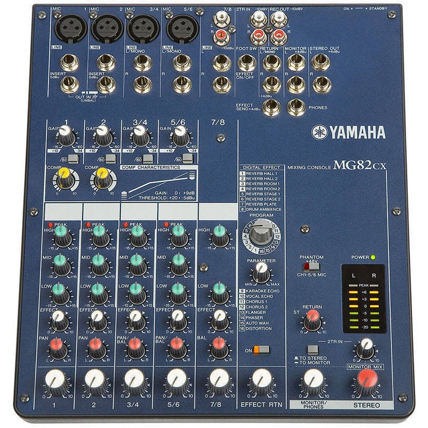 Mixer bàn Yamaha MG82CX hàng nhập khẩu