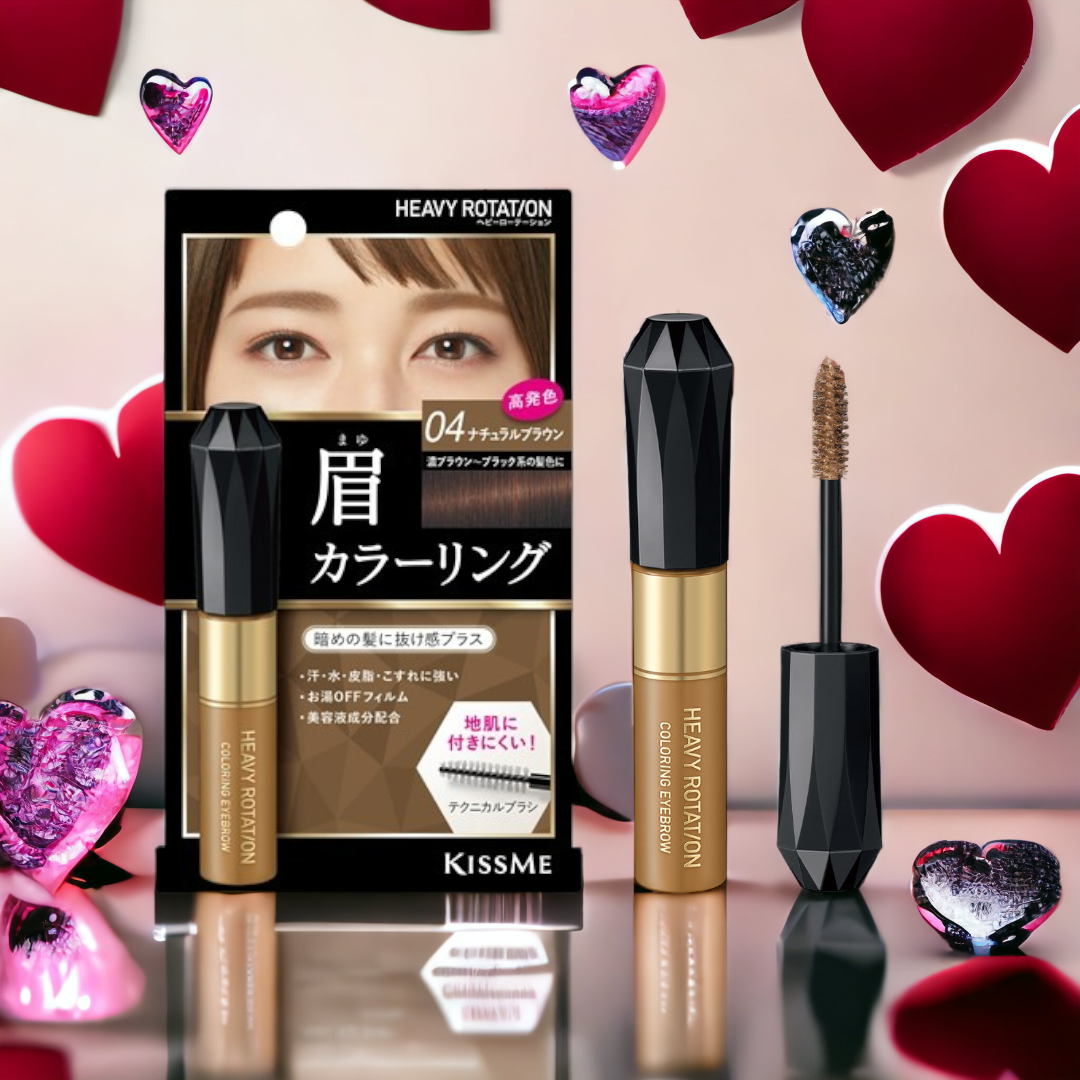 Mascara Chải Đổi Màu Lông Mày Chống Lem Trôi Kissme Heavy Rotation Coloring Eyebrow