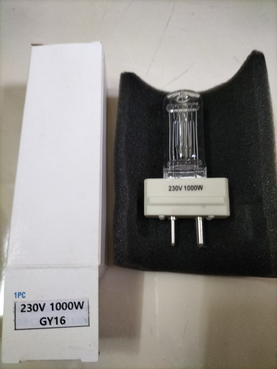 [HCM]Bóng đèn pha luồng GY16 230V 1000W (Marine halogen searchlight)