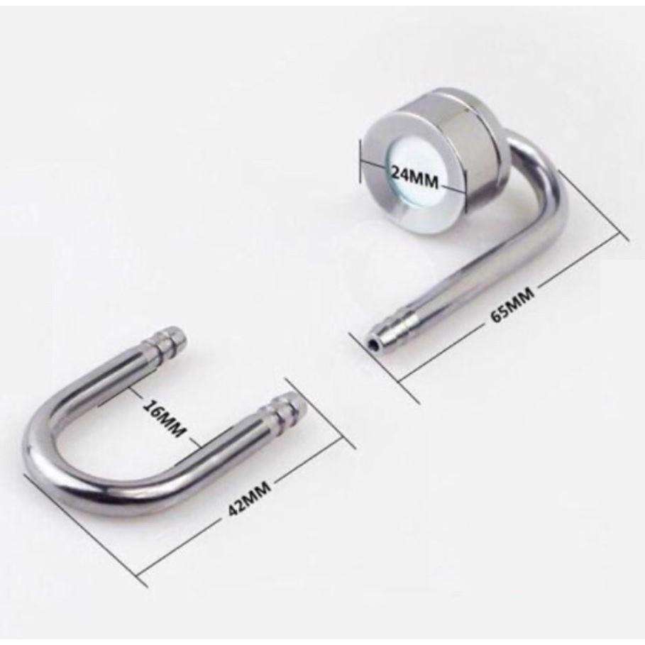 Sủi Co2 kèm chữ U inox Mufan