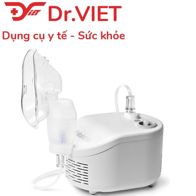 Máy xông mũi họng OMRON NE-C101 Chính hãng-hỗ trợ về đường hô hấp, bảo hành 2 năm toàn quốc