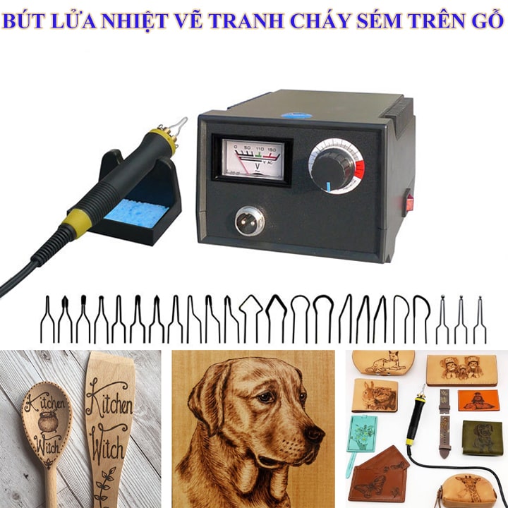 Bút Lửa Nhiệt Vẽ Tranh Cháy Sém Trên Gỗ LH40-ZY