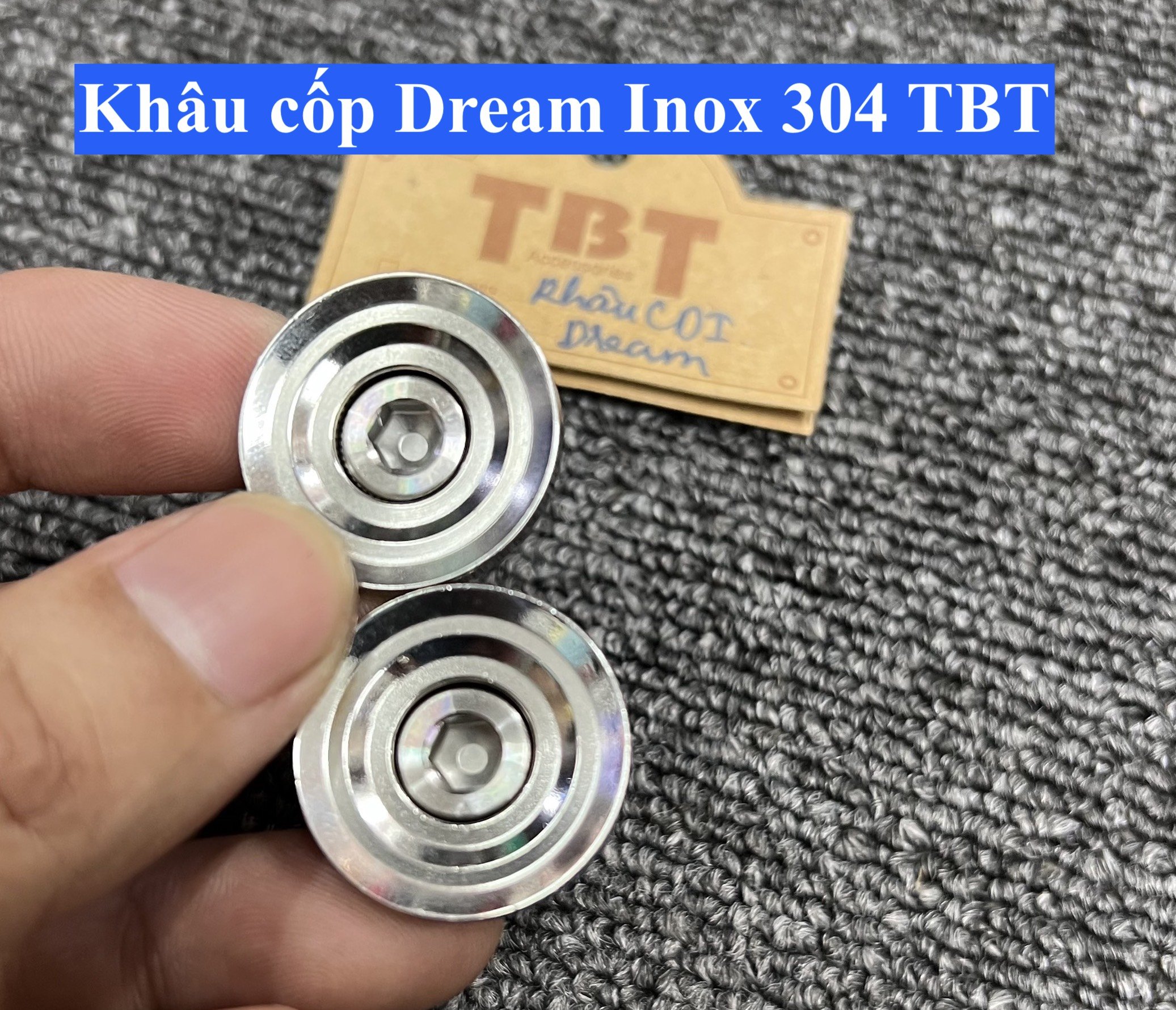 Khâu cốp dành cho Dream Inox 304 TBT- bộ 2 con
