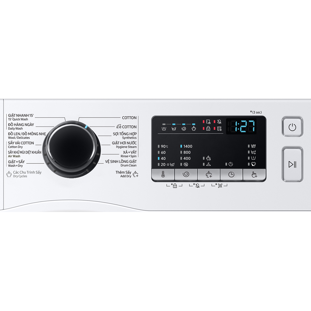 Máy giặt sấy Samsung WD95T4046CE/SV 9.5/6kg - Hàng chính hãng