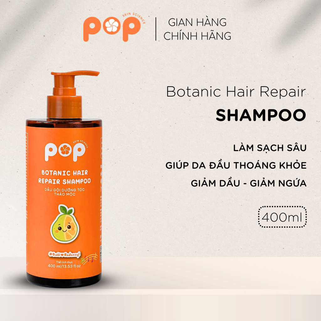Dầu Gội Thảo Dược Bưởi – Bồ Kết – Làm Sạch Dịu Nhẹ, Nuôi Dưỡng Tóc Chắc Khỏe