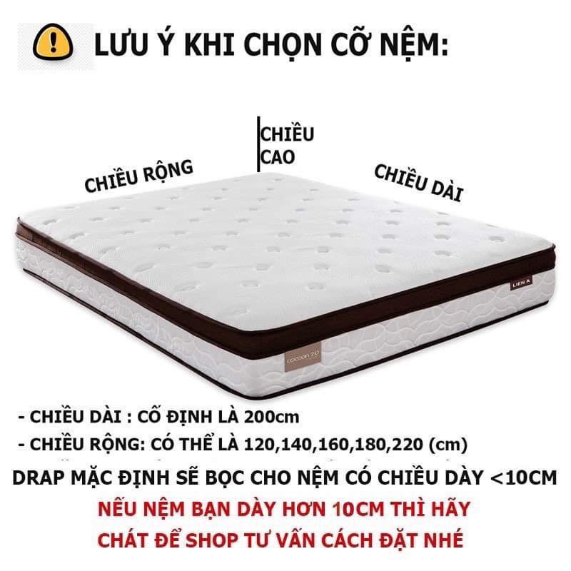 Sét Ga Gối Cotton Tici Phong Cách Hàn Quốc gồm ( 1 ga + 2 vỏ gối đầu )