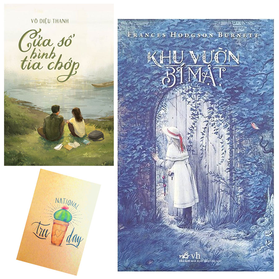 Combo Khu Vườn Bí Mật và Cửa Sổ Hình Tia Chớp