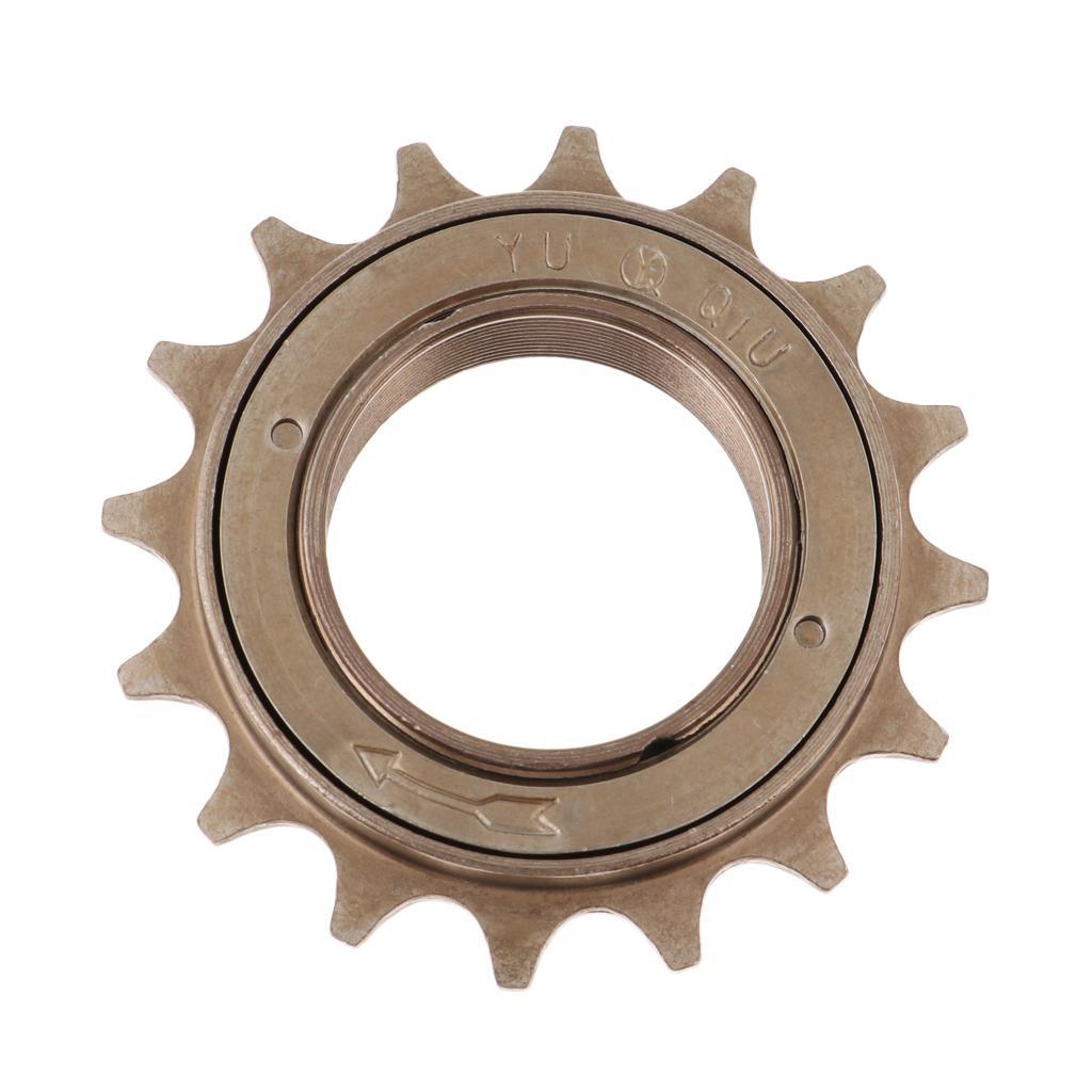2X 16T 34mm 1/2" X 1/8" Single Bike Bicycle Freewheel Cassette Replacement