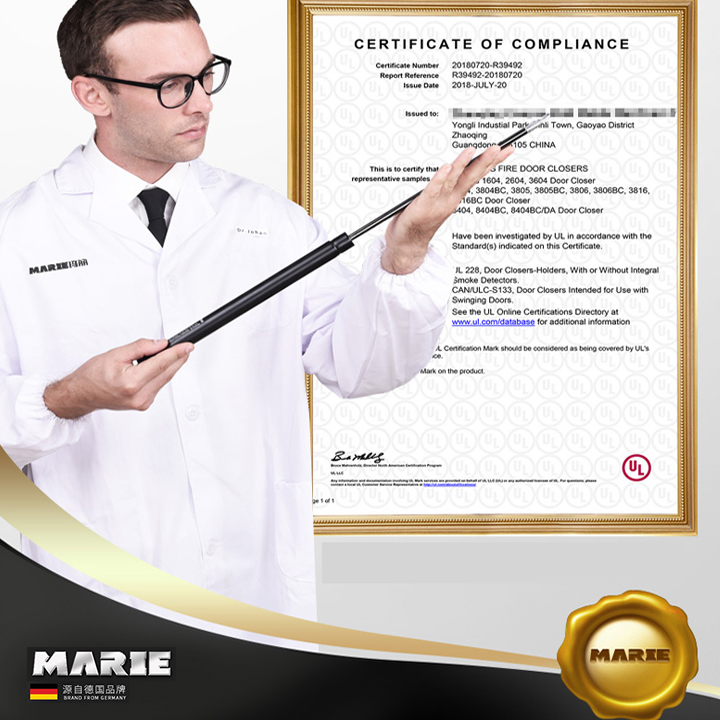 Tay thủy lực piston nâng đỡ Marie MA410 200N chịu tải 20kg