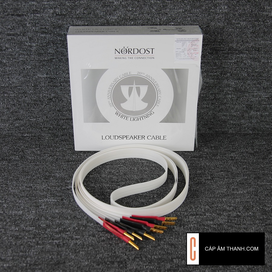 Dây loa Nordost White Lightning (2m) hàng chính hãng new 100%