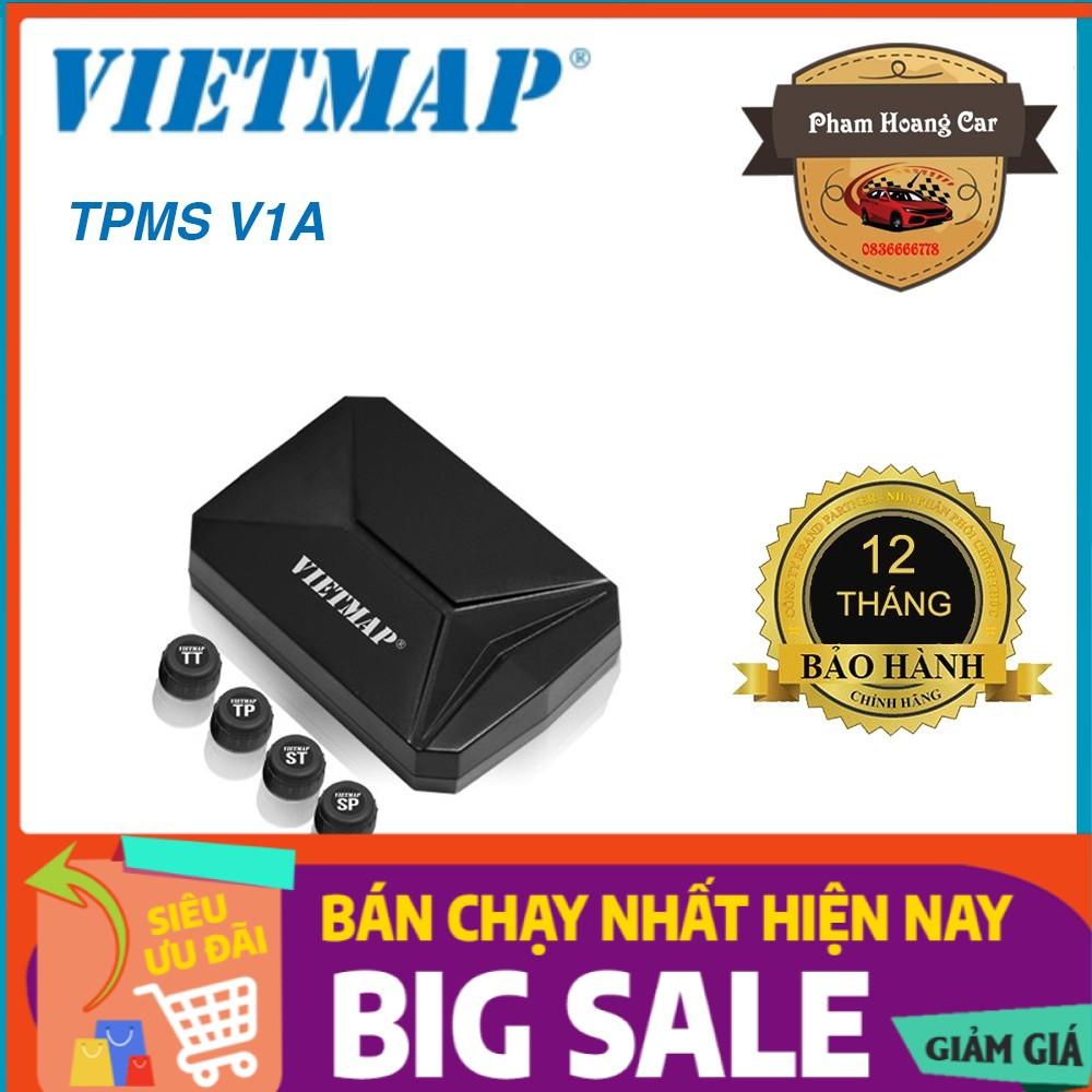 Thiết Bị Đo Áp Suất Lốp VIETMAP TPMS V1A - Hàng chính hãng